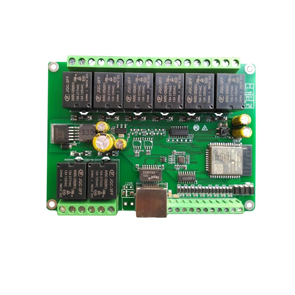 Modulo I/O Ethernet e Wi-Fi DT-R00X – 2, 4 o 8 Ingressi Digitali e  2, 4 o 8 Uscite Relè – Modbus TCP, MQTT, SNMP