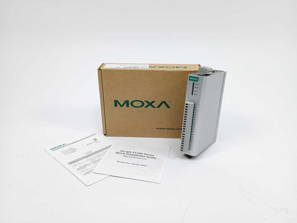 Moxa ioLogik E1200 Series – Moduli Remote I/O Ethernet Industriali